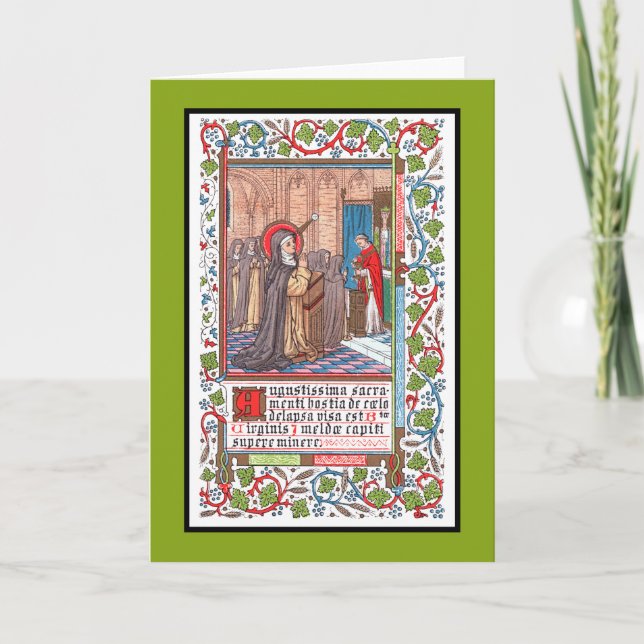Carte Miracle de la B. Imelda Lambertini (VVP 010)  (Devant)