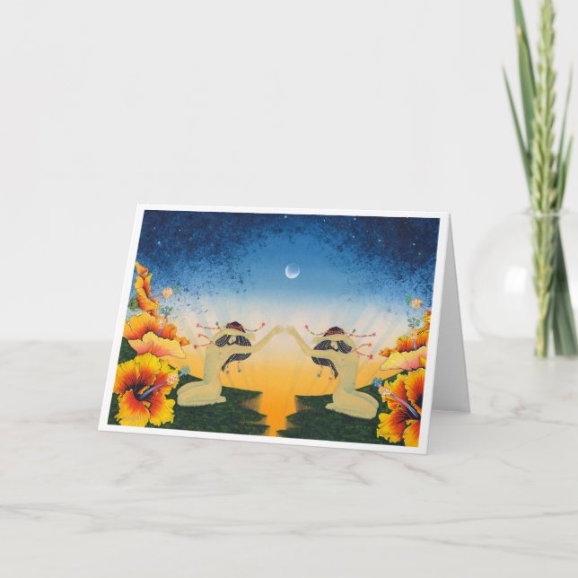 Carte Miroir-Miroir (bénédiction d'aube) (Devant)