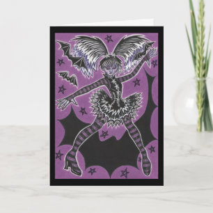 Carte Miss Ado Halloween 'Joyeux Anniversaire'