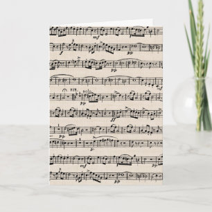 Carte Miss Sheet Music