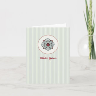 Carte Miss you