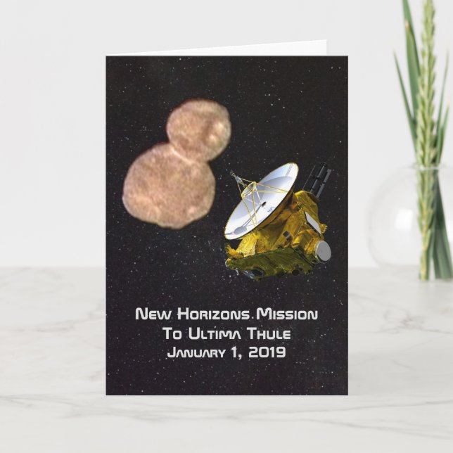 Carte Mission Nouveaux Horizons À Ultima Thule (Devant)