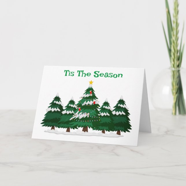 CARTE **MISTLETOE** FAIT LE MONDE TOURNER (Devant)