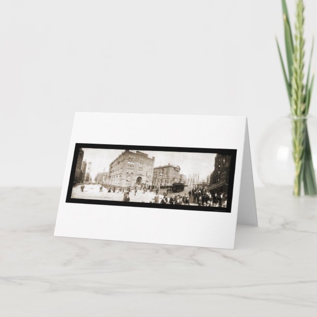 Carte MIT Boston, MA Photo 1903 (Devant)