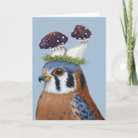 Mitch the kestrel card