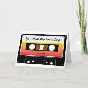 Carte Mix Valentines de bande