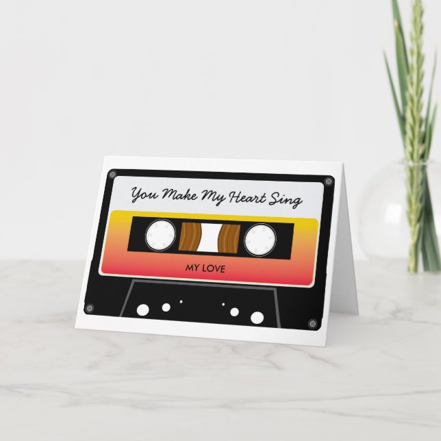 Carte Mix Valentines de bande (Devant)