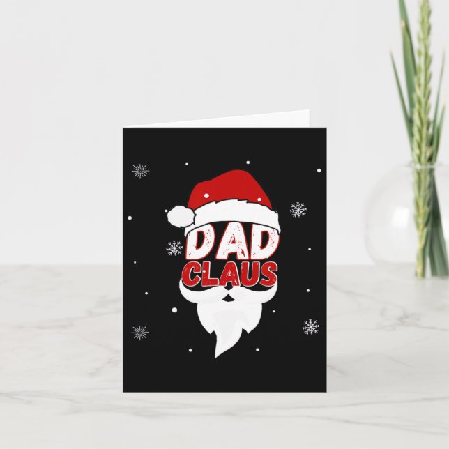 Carte Mme Et M. Claus Couples Correspondant Au Pyjama De (Devant)