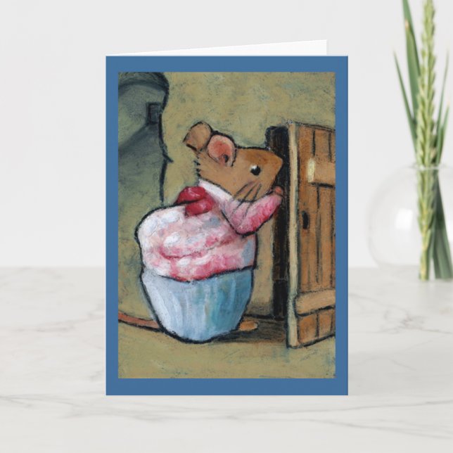 Carte MME TITTLEMOUSE (au pastel d'huile) après B. (Devant)