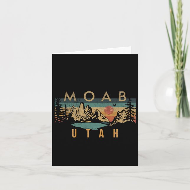 Carte Moab Utah  (Devant)