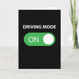 Carte Mode Conduite Activé Conducteur de 16 Ans