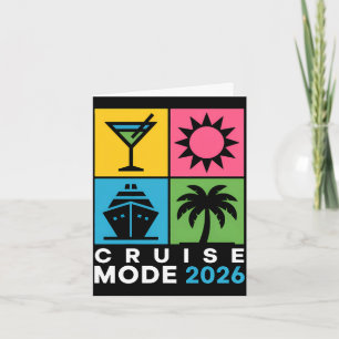 Carte Mode croisière homme 2026 vacances d'été voyage de