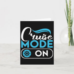 Carte Mode Croisière Sur Bateau Bateau Croisière Croisiè