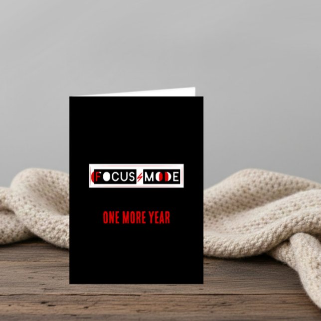 Carte MODE FOCUS Anniversaire (Créateur téléchargé)