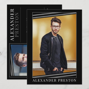 Carte modèle comp Acteur Carte Zed 2 Photo 5.5x7.5