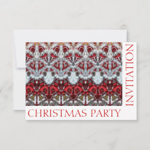 Carte Modèle d'invitation personnalisée pour Noël