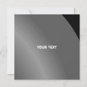 Carte Modérée Noir Moderne Ombré Qr Code