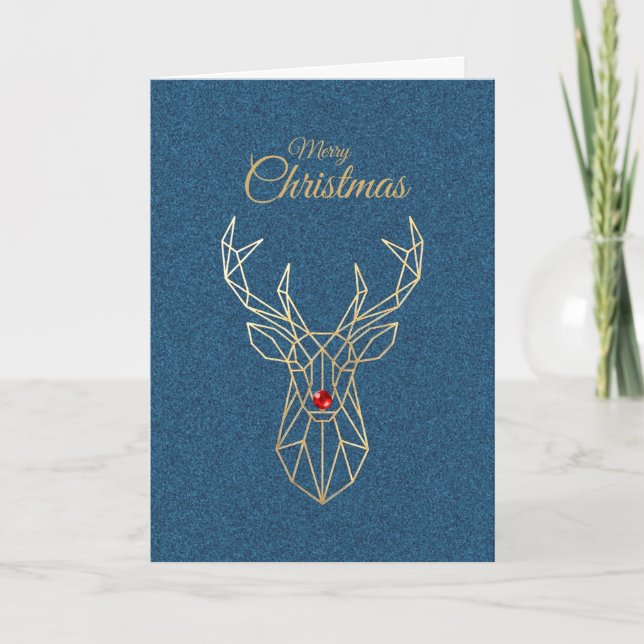 Carte Modern Christmas Card (Devant)