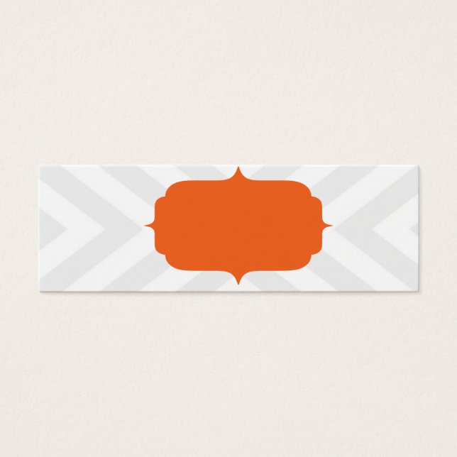 CARTE MODERNE CHEVRON SKINNY (Devant)