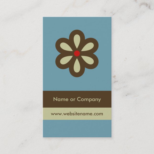 Carte moderne de carte de visite ou de Social/mise (Devant)
