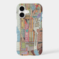 Carte moderne de New York III