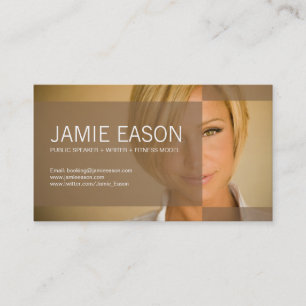 Carte moderne de profil - Jamie Eason