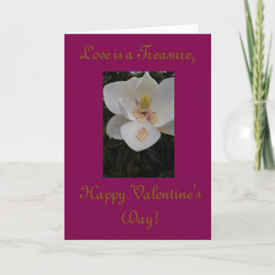 Carte Moderne & Floral, Friend Valentine Card