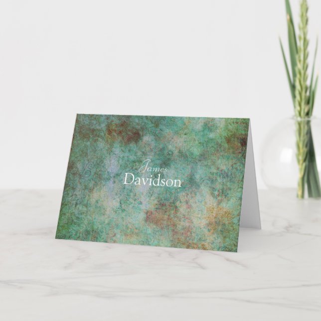 Carte moderne Granit Note (Devant)