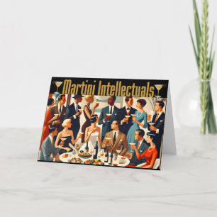 Carte Moderne Milieu du Siècle Les Intellectuels Martini