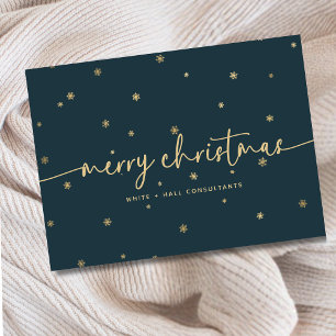 Carte Moderne minimaliste Joyeux Noël