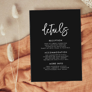 Carte moderne moderne moderne d'informations des i