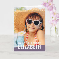 Moderne Simple Chic Photo personnalisée Accueil An