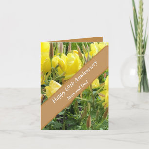 Carte modifiable du 69e anniversaire