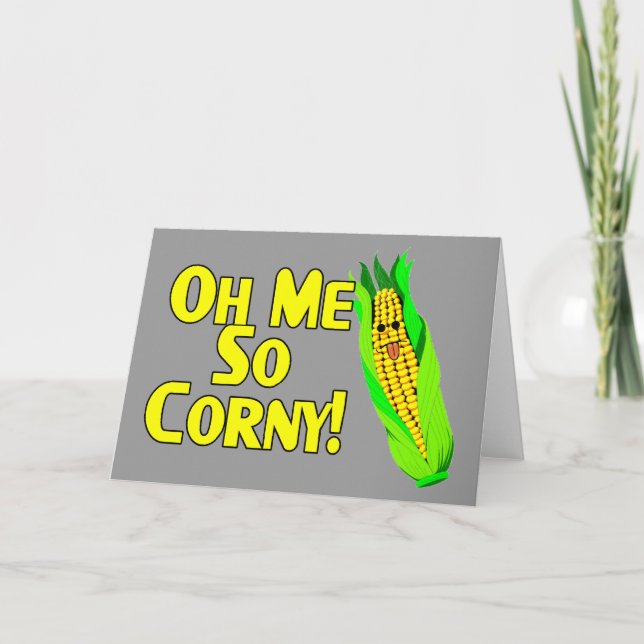 Carte Moi, tellement corny (Devant)