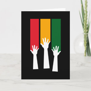 Carte Mois de l'histoire des Noirs