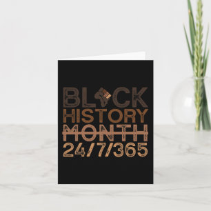 Carte Mois de l'histoire des Noirs 2023 Histoire des Noi