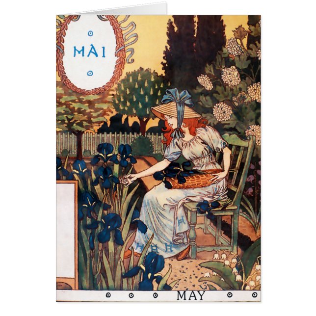 Carte : Mois de mai - Mai (Devant)