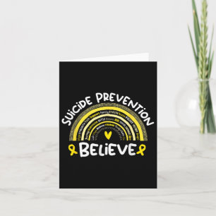 Carte Mois de sensibilisation à la prévention du suicide