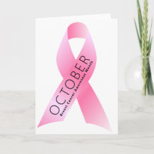 Mois de sensibilisation au cancer du sein Ruban ro