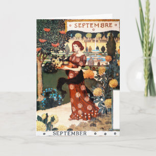 Carte : Mois de septembre - Septembre