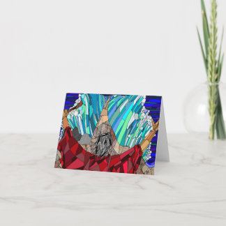 Carte Moïse séparant la Mer Rouge