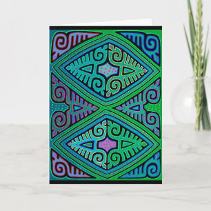 Carte Mola diamant indien Kuna