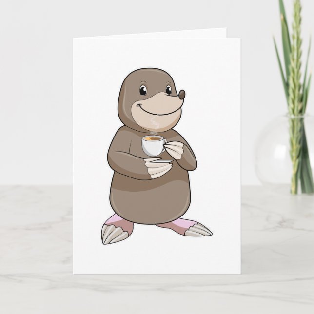 Carte Mole avec Coffee Cup (Devant)