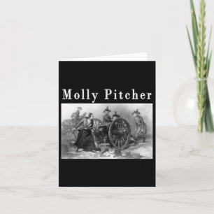 Carte Molly Pitcher Mary Ludwig Revolutionary