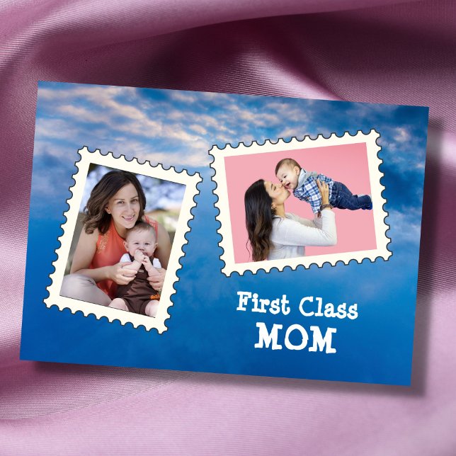 Carte MOM de première classe Meilleure maman qui soit 2  (Créateur téléchargé)