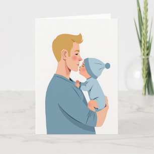 Carte Moment de Paternité Aimant