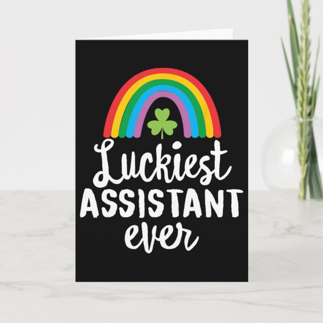 Carte Moment le plus chanceux de la Saint-Patrick Ever S (Devant)
