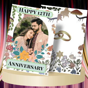 Carte Moments Ensoleillés, 12 Ans d'Amour qui Grandit