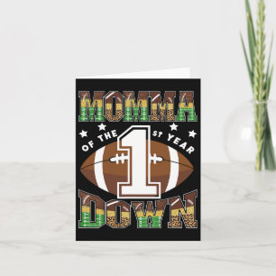 Carte Momma Du 1Er An De Football En Bas Premier Anniver