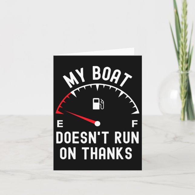 Carte Mon Bateau Ne Fonctionne Pas Grâce À Funny Boat Vi (Devant)